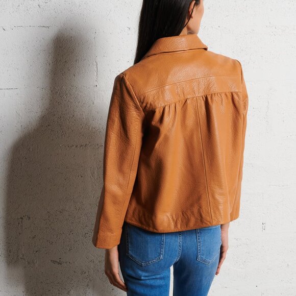 Ba&sh Bilos Leather Jacket - Picture 10 of 16